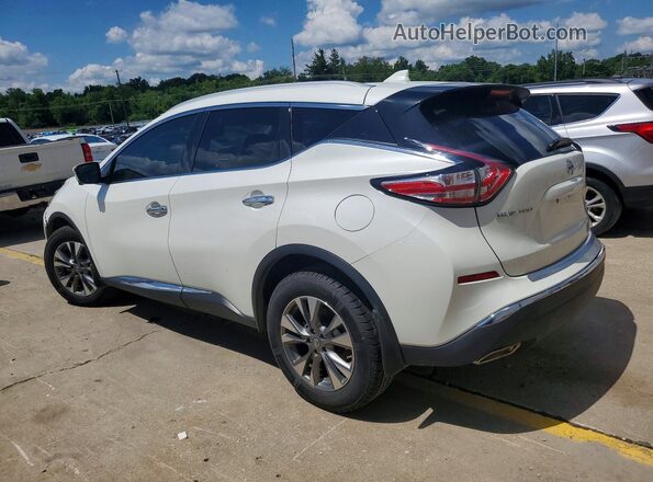 5N1AZ2MH1JN149376 2018 NISSAN MURANO White უკანა მარცხენა