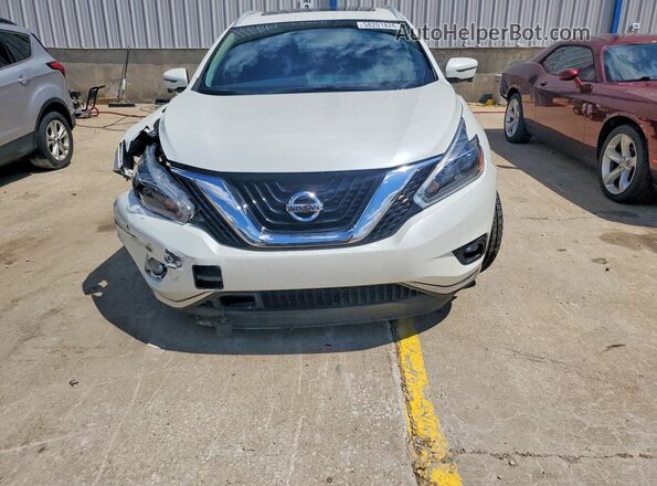 5N1AZ2MH1JN149376 2018 NISSAN MURANO White წინა ხედი