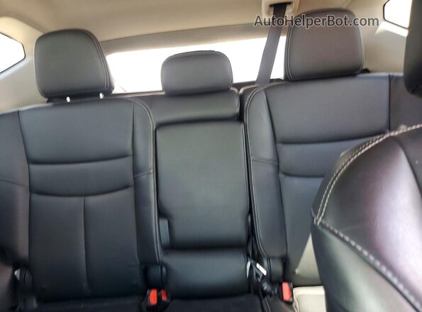 5N1AZ2MH1JN149376 2018 NISSAN MURANO White უკანა სავარძლების ხედი