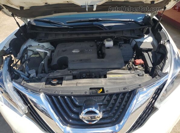 5N1AZ2MH1JN149376 2018 NISSAN MURANO White ძრავის განყოფილების ხედი