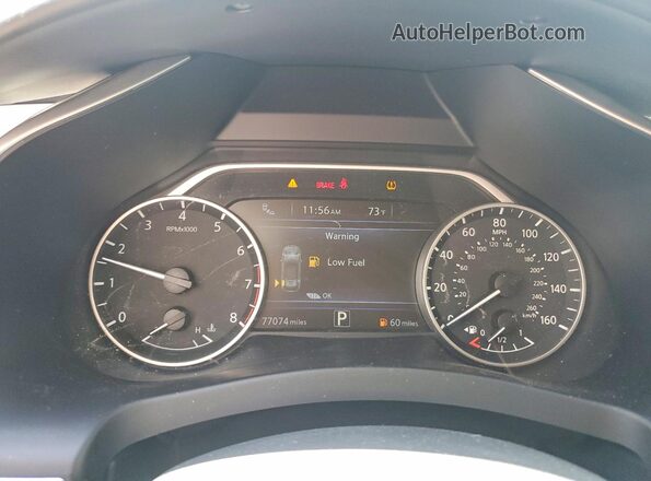 5N1AZ2MH1JN149376 2018 NISSAN MURANO White ხელსაწყოთა პანელის ხედი