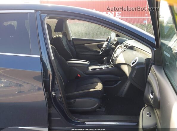 5N1AZ2MH1JN151919 2018 NISSAN MURANO Синий Вид салона спереди