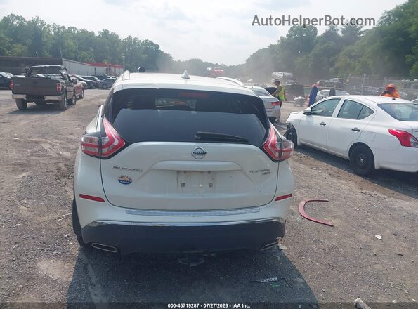 5N1AZ2MH1JN154352 2018 NISSAN MURANO White 