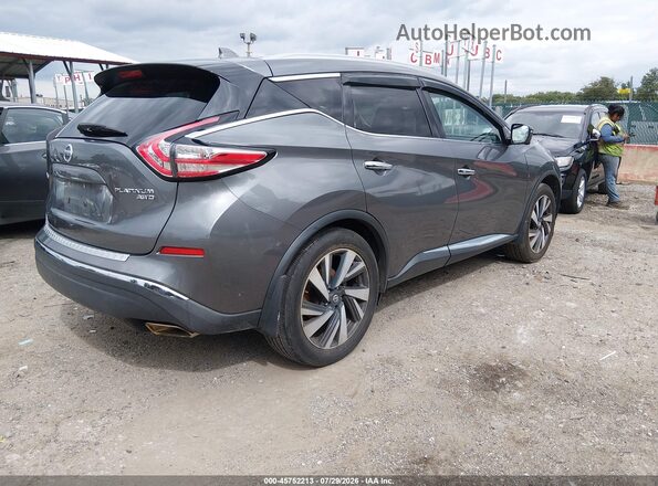 5N1AZ2MH1JN197833 2018 NISSAN MURANO Pewter Հետևի աջ