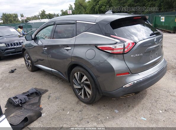 5N1AZ2MH1JN197833 2018 NISSAN MURANO Pewter Հետևի ձախ