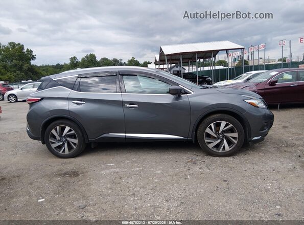 5N1AZ2MH1JN197833 2018 NISSAN MURANO Pewter Սալոնի 360 աստիճան տեսք