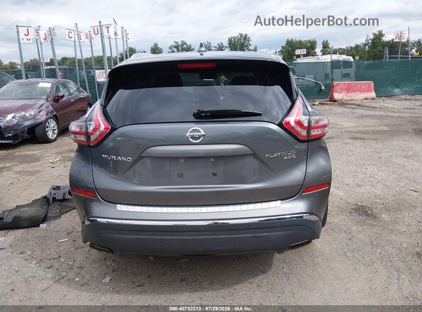 5N1AZ2MH1JN197833 2018 NISSAN MURANO Pewter 