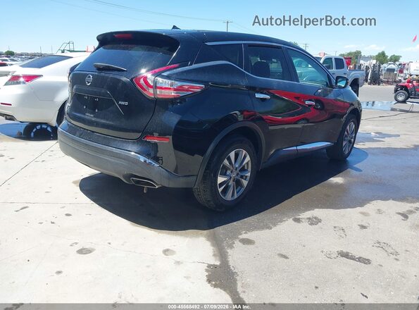 5N1AZ2MH2GN111230 2016 NISSAN MURANO Black უკანა მარჯვენა