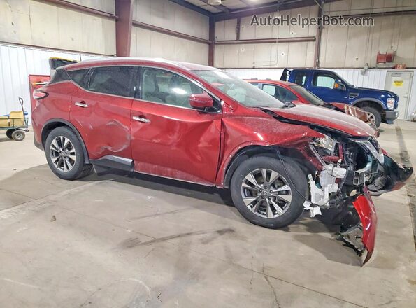 5N1AZ2MH2GN138265 2016 NISSAN MURANO Red Передня права чверть