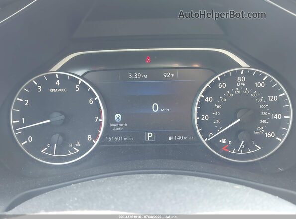 5N1AZ2MH2GN141523 2016 NISSAN MURANO Gray უკანა სავარძლების ხედი