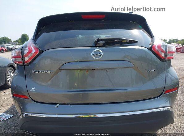 5N1AZ2MH2GN141523 2016 NISSAN MURANO Gray 