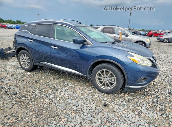 5N1AZ2MH2GN144633 2016 NISSAN MURANO Blue Առջևի աջ