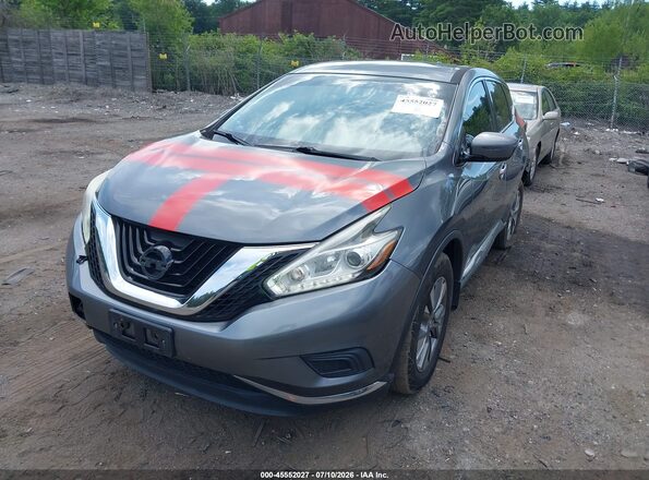 5N1AZ2MH2GN145751 2016 NISSAN MURANO Gray Vista tres cuartos delantera izquierda