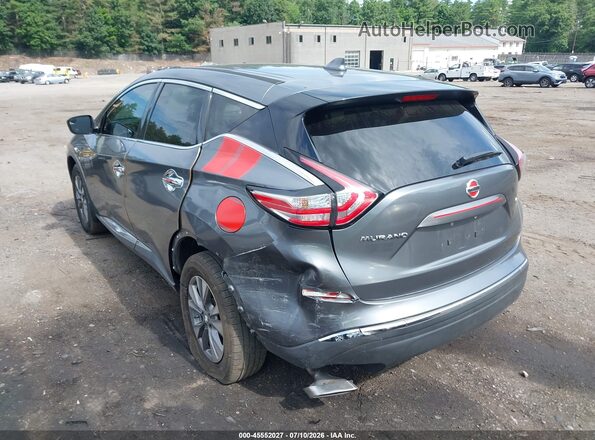 5N1AZ2MH2GN145751 2016 NISSAN MURANO Gray Trasero izquierdo