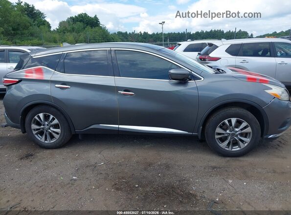 5N1AZ2MH2GN145751 2016 NISSAN MURANO Gray Vista interior trasera