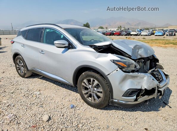 5N1AZ2MH2JN119433 2018 NISSAN MURANO Silver წინა მარჯვენა