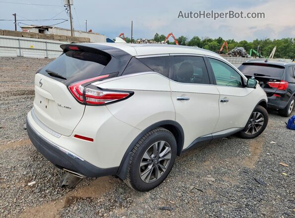 5N1AZ2MH2JN122347 2018 NISSAN MURANO White უკანა მარჯვენა