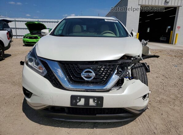 5N1AZ2MH2JN136460 2018 NISSAN MURANO White Դիմացի տեսք