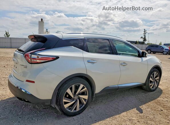 5N1AZ2MH2JN136460 2018 NISSAN MURANO White Հետևի աջ