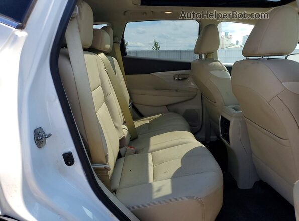 5N1AZ2MH2JN136460 2018 NISSAN MURANO White Սալոնի հետևի տեսք