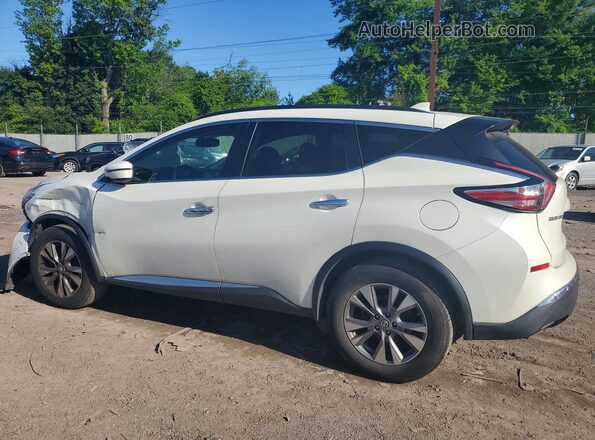 5N1AZ2MH2JN136894 2018 NISSAN MURANO Белый Задняя левая четверть