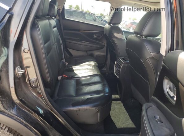 5N1AZ2MH2JN157843 2018 NISSAN MURANO Black Rear interior view