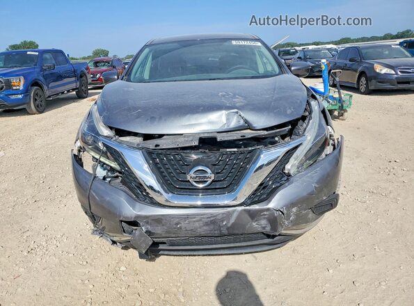 5N1AZ2MH2JN172634 2018 NISSAN MURANO Gray Front view