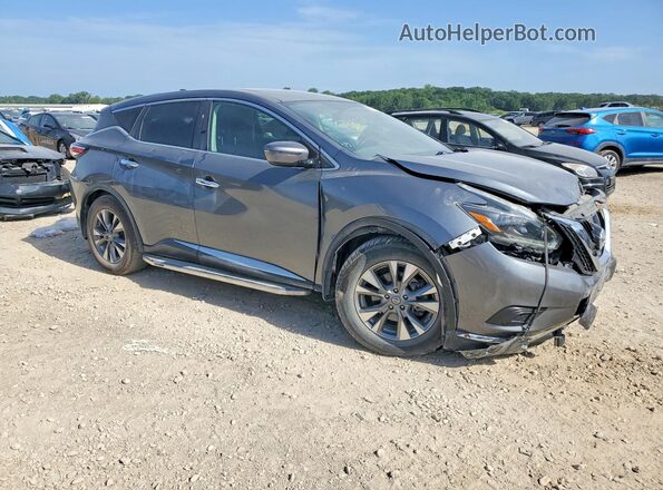 5N1AZ2MH2JN172634 2018 NISSAN MURANO Gray Front right