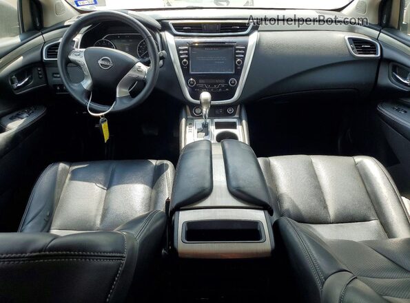 5N1AZ2MH2JN176019 2018 NISSAN MURANO Gray Առջևի վահանակի տեսք