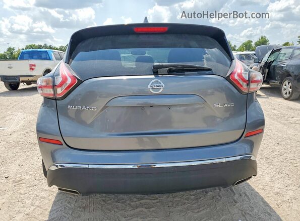 5N1AZ2MH2JN176019 2018 NISSAN MURANO Gray Հետևի տեսք