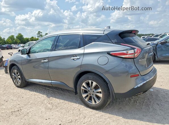 5N1AZ2MH2JN176019 2018 NISSAN MURANO Gray Հետևի ձախ