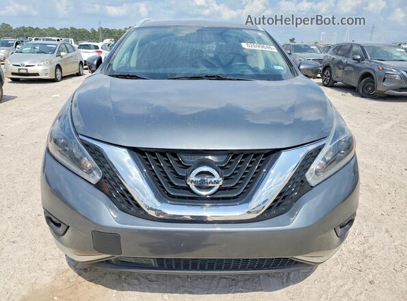 5N1AZ2MH2JN176019 2018 NISSAN MURANO Gray Դիմացի տեսք