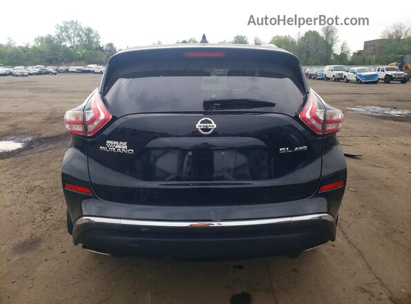 5N1AZ2MH2JN189952 2018 NISSAN MURANO Черный Вид сзади