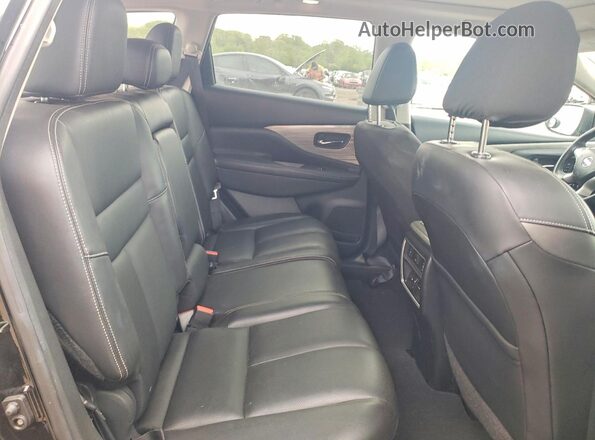 5N1AZ2MH2JN189952 2018 NISSAN MURANO Черный Вид задних сидений