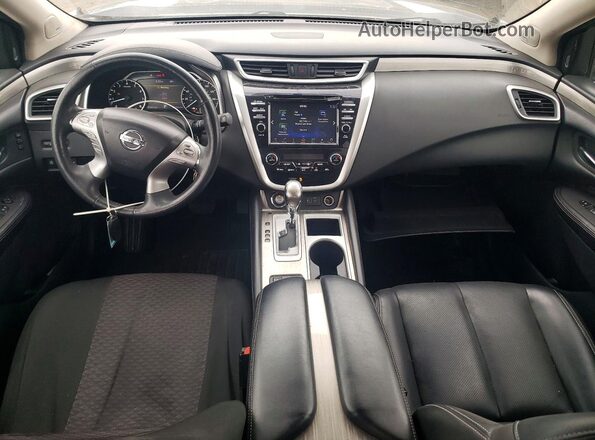 5N1AZ2MH2JN189952 2018 NISSAN MURANO Черный Вид панели приборов