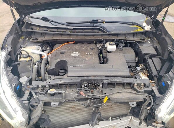 5N1AZ2MH2JN189952 2018 NISSAN MURANO Черный Вид задней части салона