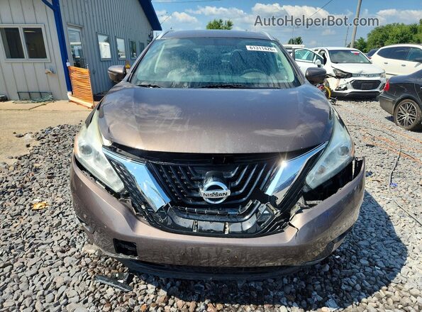 5N1AZ2MH3HN116485 2017 NISSAN MURANO Gray Widok z przodu