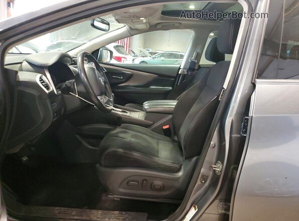 5N1AZ2MH3HN151852 2017 NISSAN MURANO Угольный Вид салона спереди