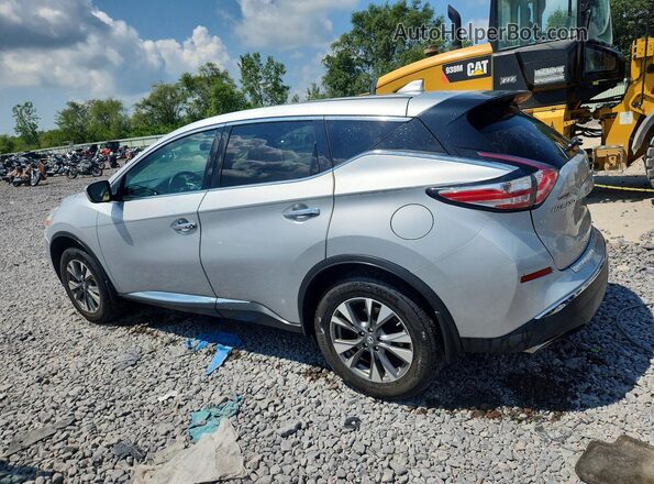 5N1AZ2MH3HN152225 2017 NISSAN MURANO Серебряный Задняя левая четверть