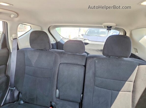 5N1AZ2MH3HN152225 2017 NISSAN MURANO Серебряный Вид задних сидений