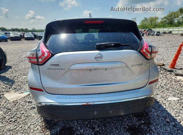 5N1AZ2MH3HN152225 2017 NISSAN MURANO Серебряный Вид сзади