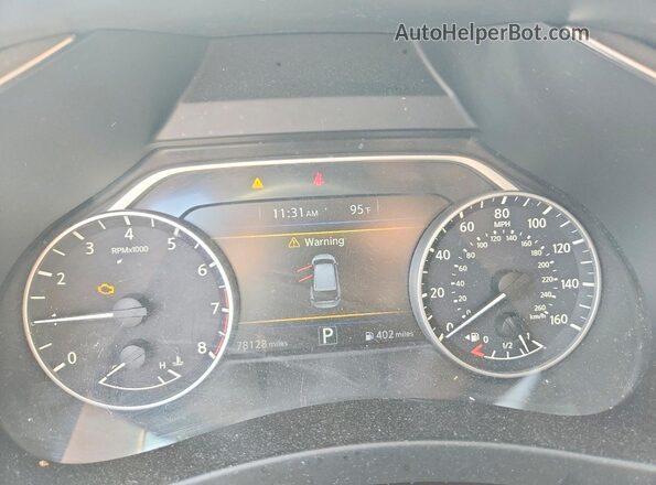 5N1AZ2MH3HN152225 2017 NISSAN MURANO Серебряный Вид щитка приборов