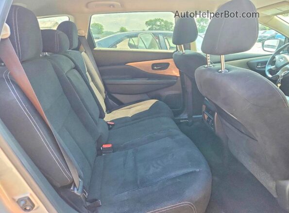5N1AZ2MH3HN152225 2017 NISSAN MURANO Серебряный Вид задней части салона