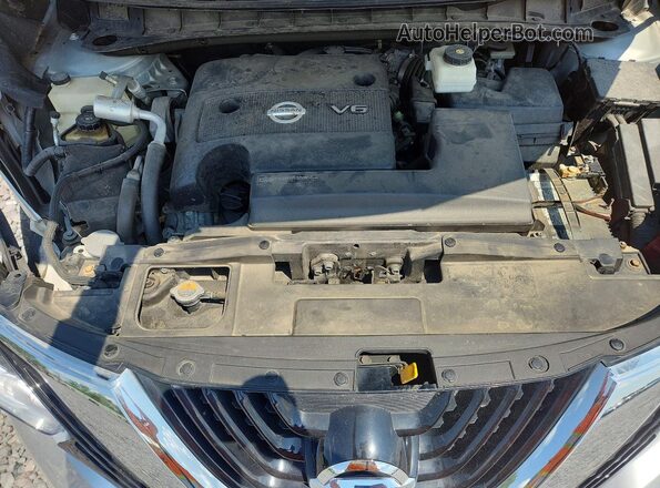 5N1AZ2MH3HN152225 2017 NISSAN MURANO Серебряный Вид подкапотного пространства