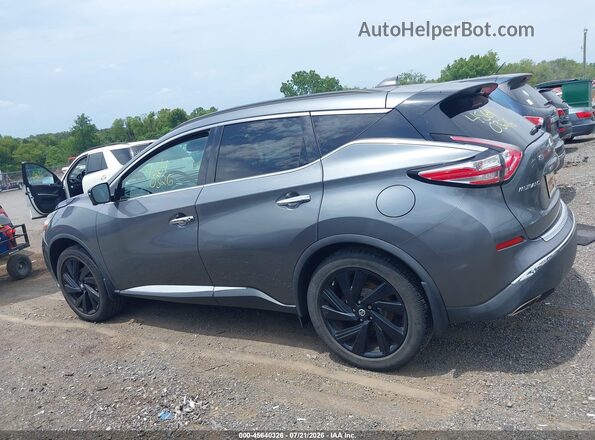 5N1AZ2MH3HN156386 2017 NISSAN MURANO Gray Панорамний вид салону 360°