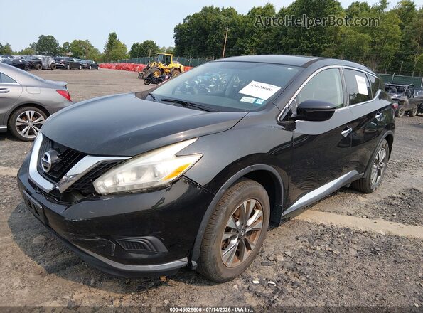 5N1AZ2MH3HN187136 2017 NISSAN MURANO Black Vista tres cuartos delantera izquierda
