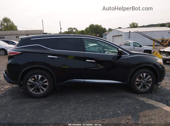 5N1AZ2MH3HN187136 2017 NISSAN MURANO Black Vista interior trasera