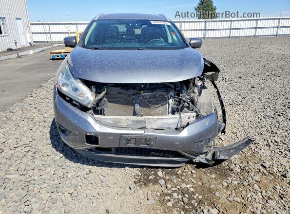 5N1AZ2MH3JN142526 2018 NISSAN MURANO Gray Դիմացի տեսք