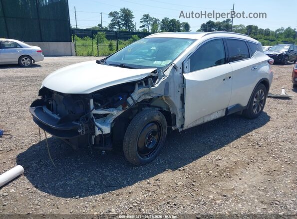 5N1AZ2MH3JN189202 2018 NISSAN MURANO Белый Передняя левая четверть