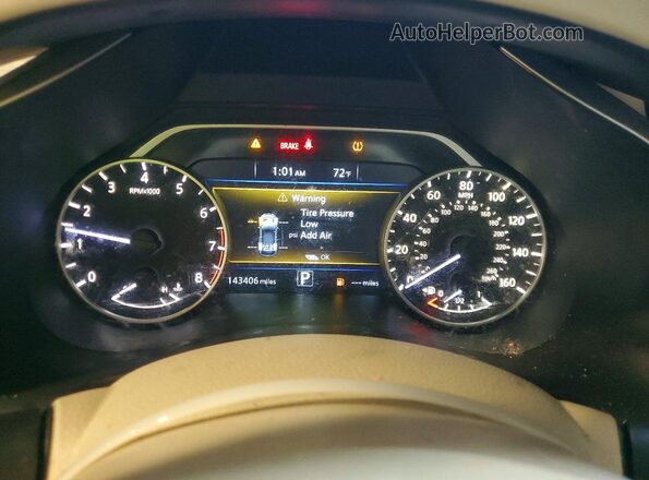 5N1AZ2MH4GN156024 2016 NISSAN MURANO Gray Вид щитка приладів